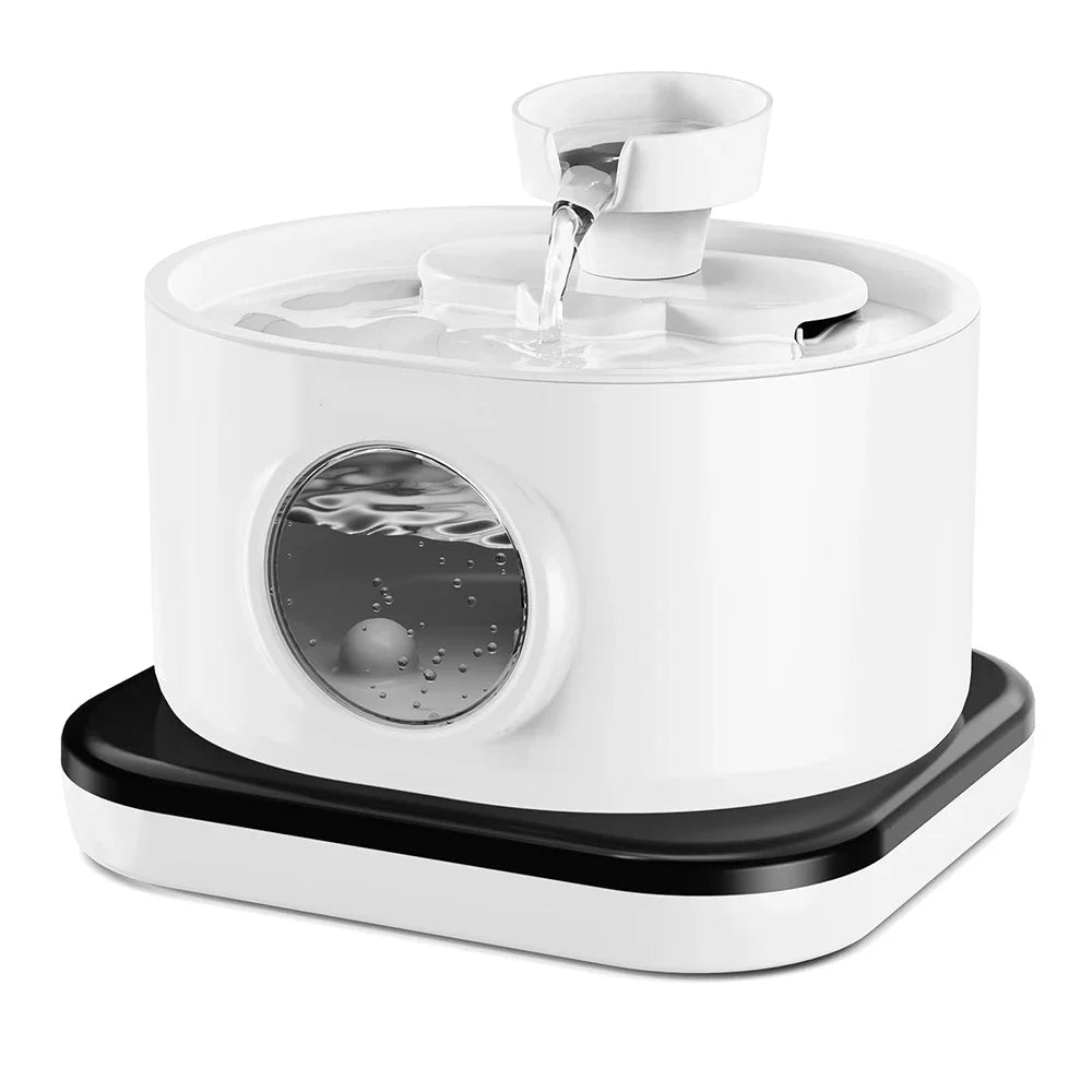 3L Wireless Recharging Sensor Cat Water Drinking Fountain Battery Operated Automatic Pet Motion Sensor Dog Water Dispenser Bowl - Majestic Pet Kingdom