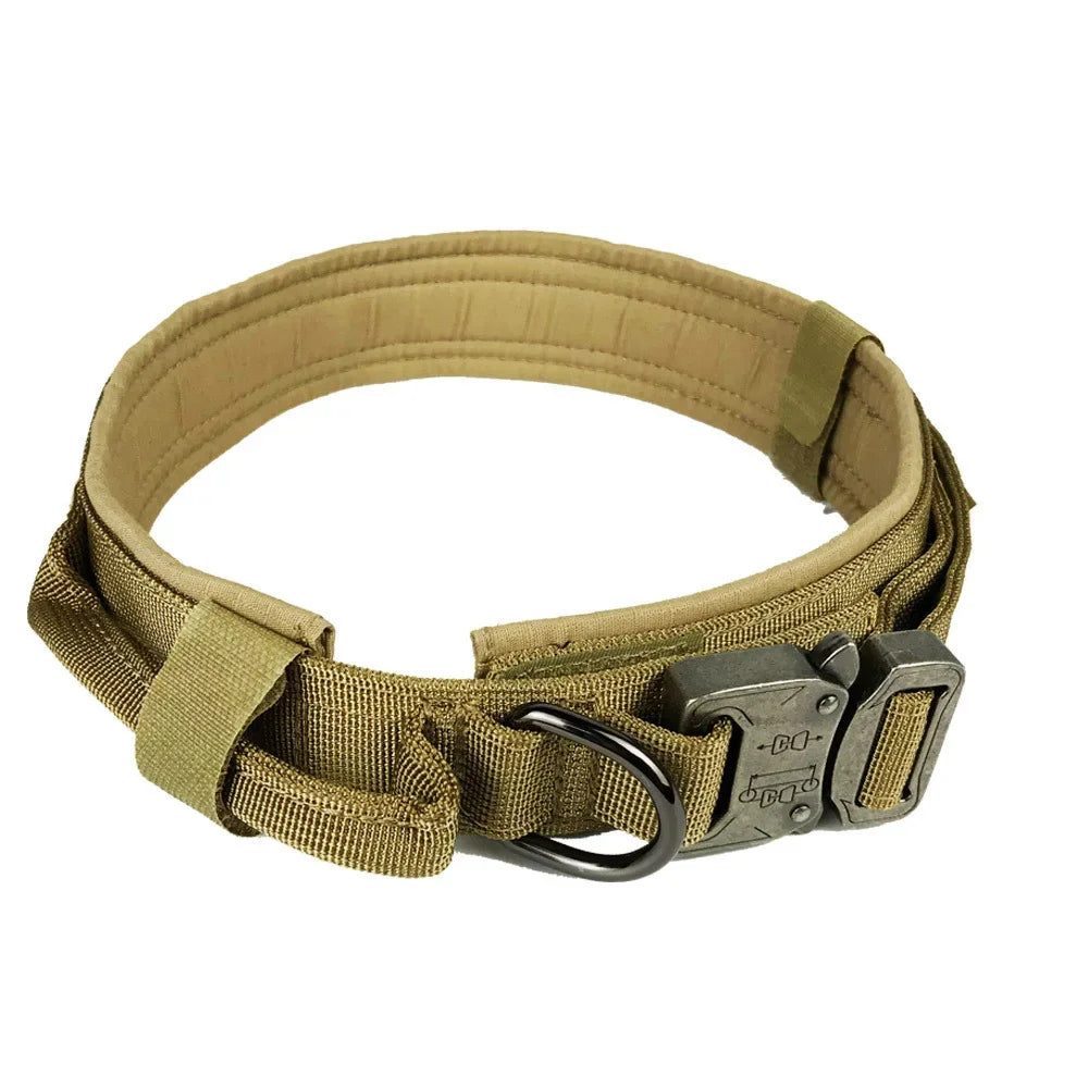 Majestic Pet Kingdom - actical Dog Collar  Adjustable Military Training Nylon Dog Collar with  Heavy Metal Buckle for Medium and Large Dogs View 8