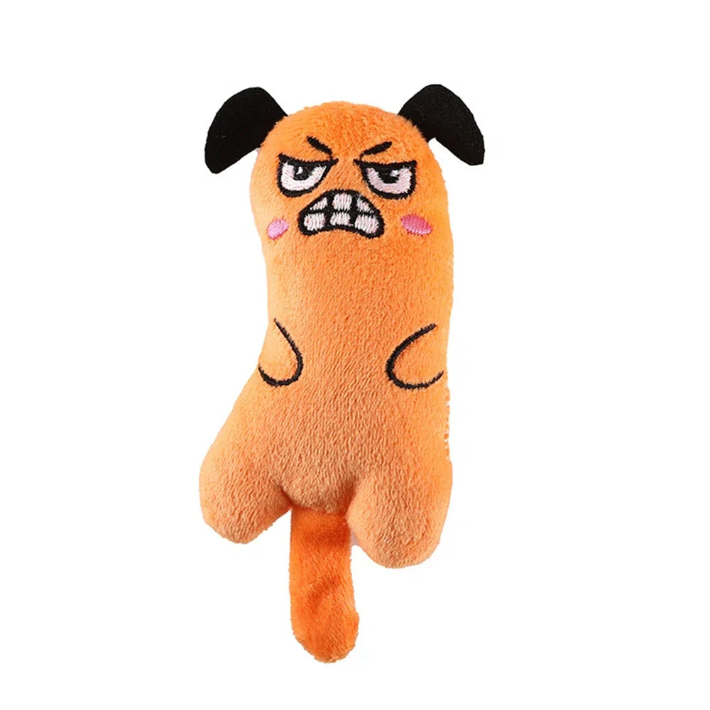 Carrot Dog Bite Rope Toy | Safe and Durable Chew Toy for Puppy Teeth Cleaning