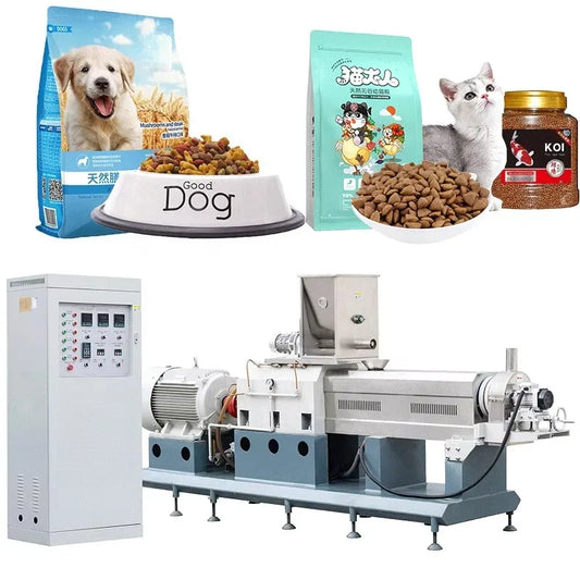 Dog Food Making Machine Automatic Pet Feed Production System - Main Feature View | Majestic Pet Kingdom