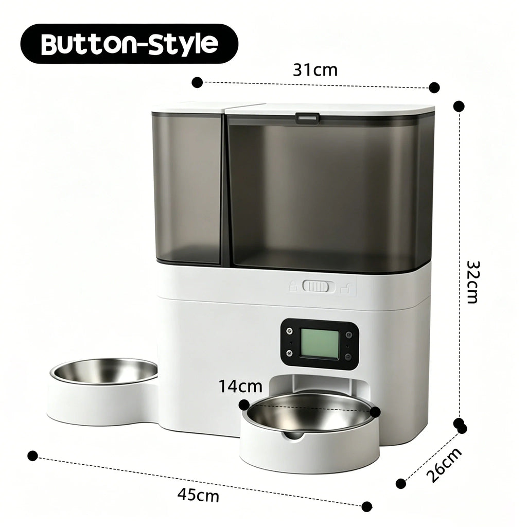 Automatic Camera Automatic Pet Feeder Water Fountain WIFI APP Video Smart Dog 5L Food Dispenser 3L Gravity Water Drinker Bowl