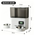 Automatic Camera Automatic Pet Feeder Water Fountain WIFI APP Video Smart Dog 5L Food Dispenser 3L Gravity Water Drinker Bowl