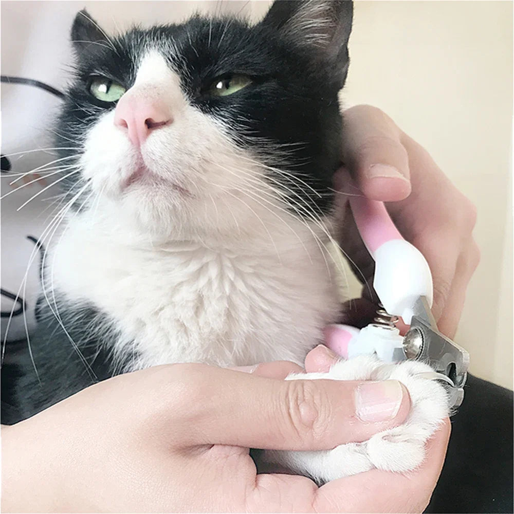 Dog Nail Clippers Professional Stainless Steel Safety Trimmer - Detail Angle 2 | Majestic Pet Kingdom