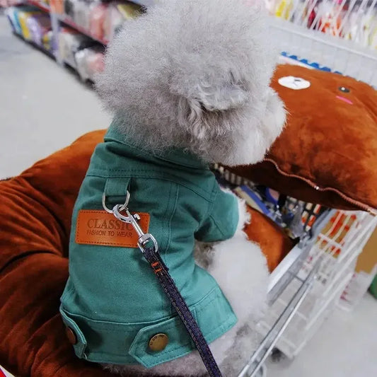 Dog Dress Suit Puppy Hoodie Costume Coat for Small Breeds - Main Feature View | Majestic Pet Kingdom