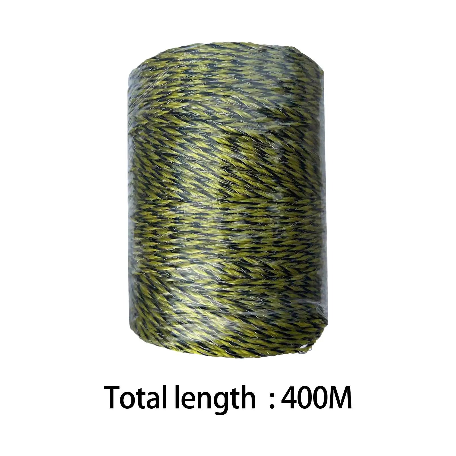 Electric Fence Polywire Wear Resistant Wire 400M Pasture Rope