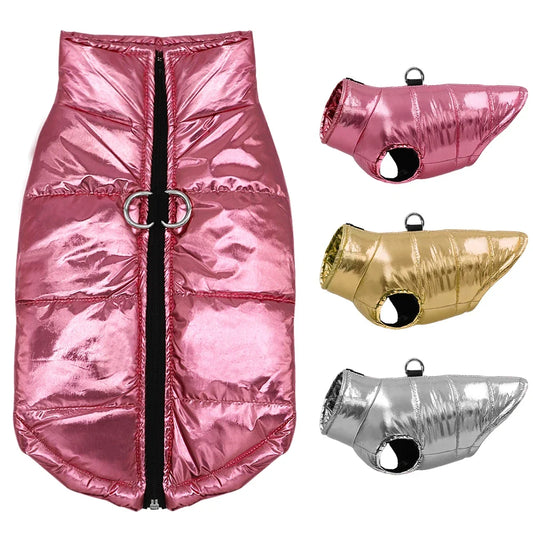 Dog Waterproof Clothes Winter Warm Vest Jacket Puppy Coat | Purrfect Pet Kingdom