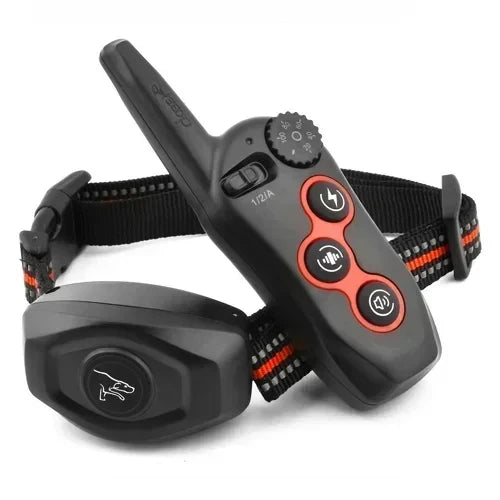 Anti Bark Dog Collar, Remote Control Electric Dog Training Device Automatic Bark Stopper Collar Beep IP67 Waterproof for All Dog