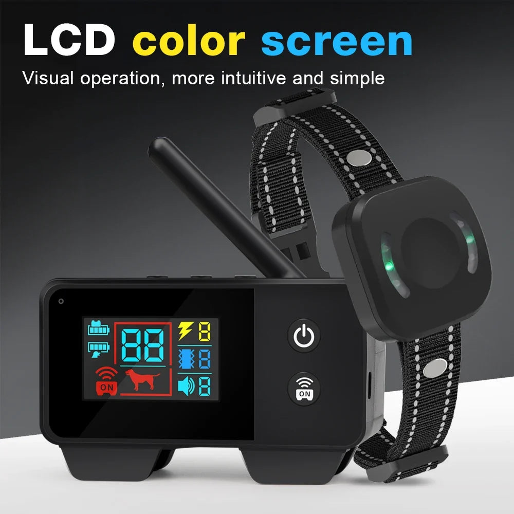 Wireless Dog Fence 480m Waterproof Electric Training Collar | Purrfect Pet Kingdom