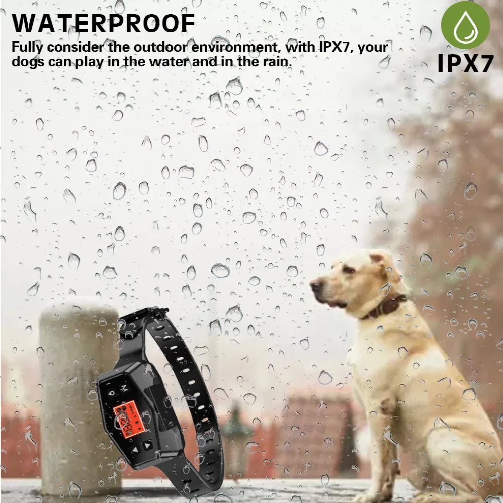 Wireless GPS Pet Fence Tracker Collar Electric Containment