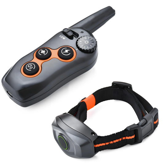 Dog Training Collar 2-in-1 Remote Auto-Bark Stop 500m System