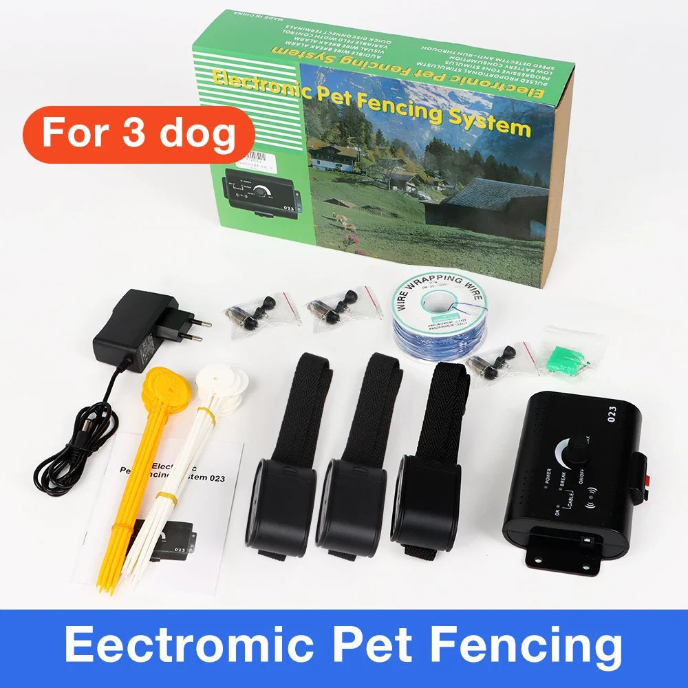 Dog Electric Fence 023 Shock Training Collar System Control | Purrfect Pet Kingdom