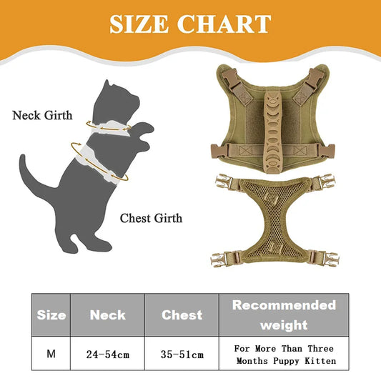 Dog Harness and Leash Set Easy Control Puppy Chest Strap - Detail Angle 2 | Majestic Pet Kingdom