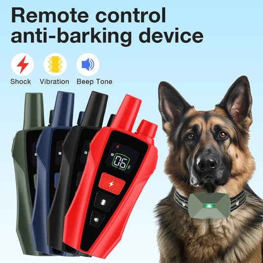 Dog Training Collar Waterproof Remote Electric Shock Vibration