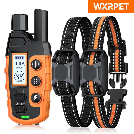 Dog Training Collar 3300Ft Waterproof Remote Shock Vibration