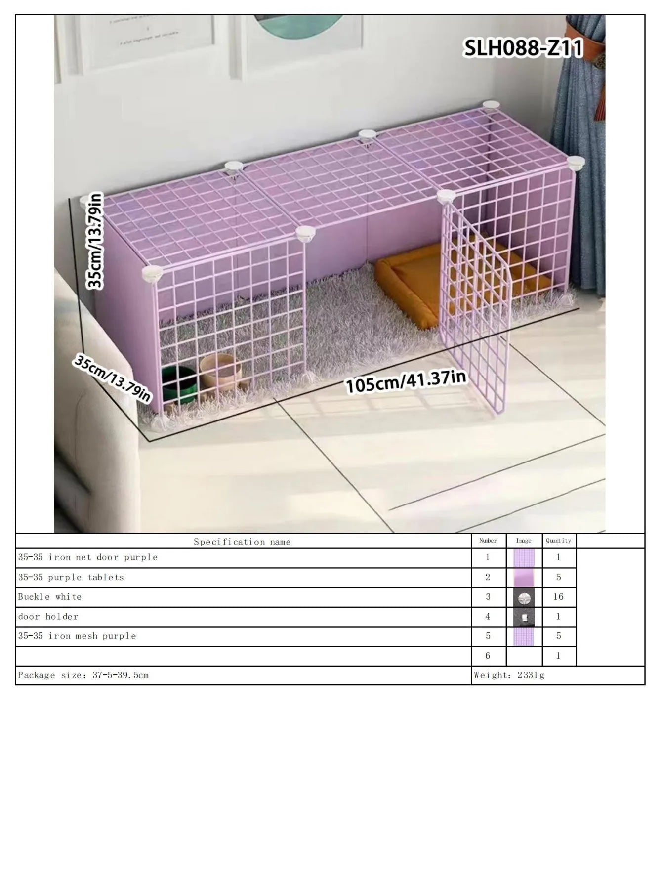 Dog Pet Fence Indoor Isolation Gate Dog Cage Small Dog Iron Guardrail Freely Combinable Cat and Dog Pet Fence - Majestic Pet Kingdom