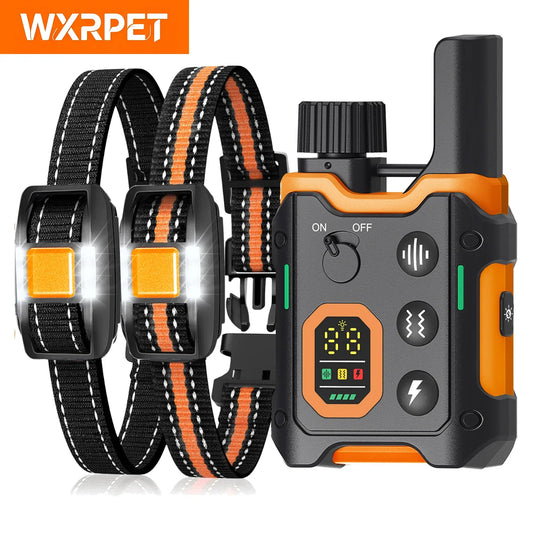 Dog Training Collar 1640Ft Waterproof Remote Shock Vibration