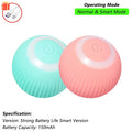 iLMH 1/2 PCS Cat Interactive Ball Toy Automatic Rolling Ball Faux Tail Rechargeable Smart Pet Electric Toy Pet Toy Imitate Mouse