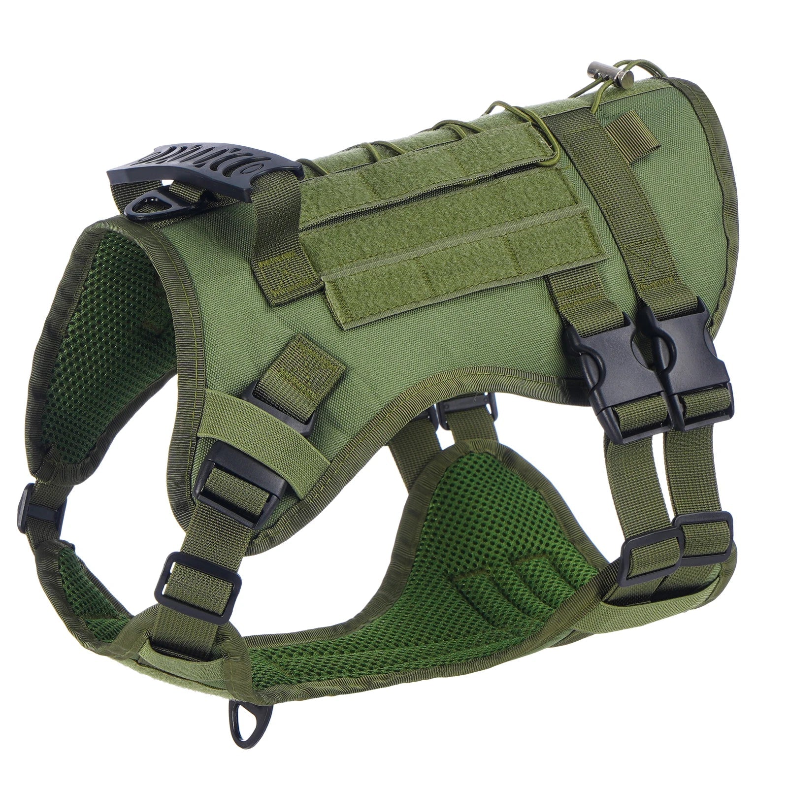 Tactical Chest Strap Large Dog Explosion proof Outdoor Anti slip Tank Top Pet Traction Dog Harness Reinforcement Loop Dog Walkin - Majestic Pet Kingdom