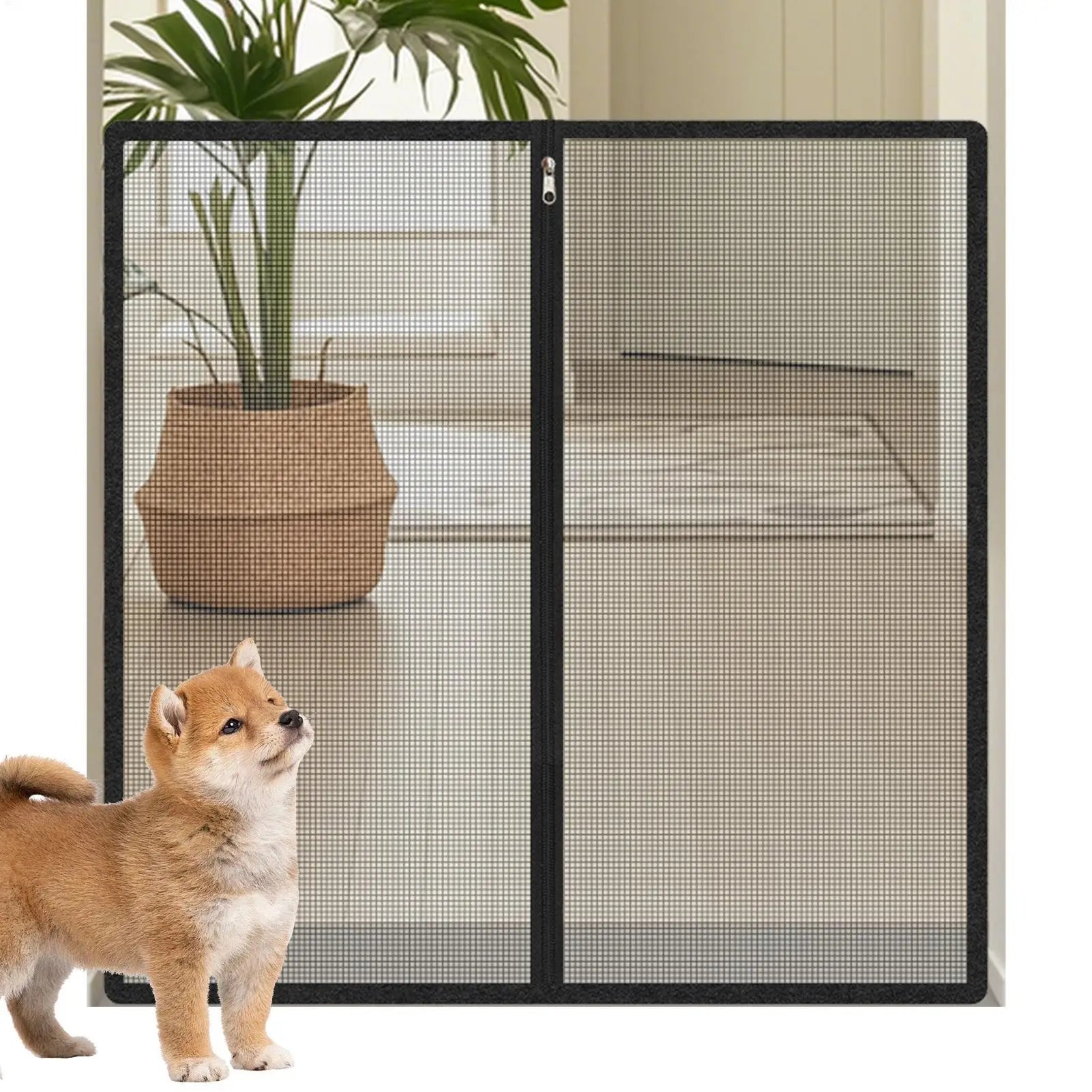 No-drill pet fence, pet stair gate, cat and dog pet gate, escape | Majestic Pet Kingdom™