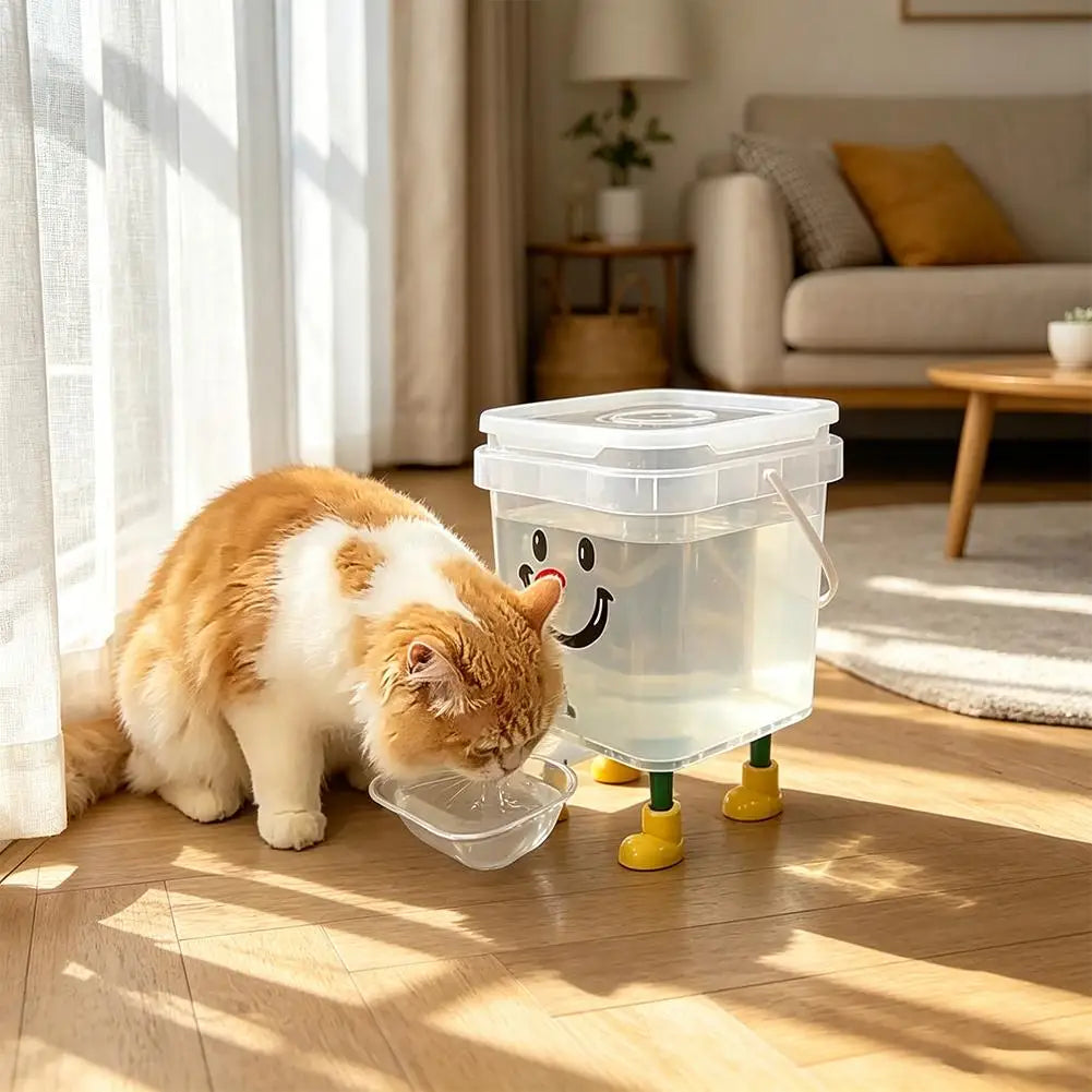 Majestic Pet Kingdom - 3L Dog Automatic Water Dispenser Leakproof Fountain Dispenser Large Capacity Water Feeder for Dog Cat Rabbit Home Indoor Use View 2