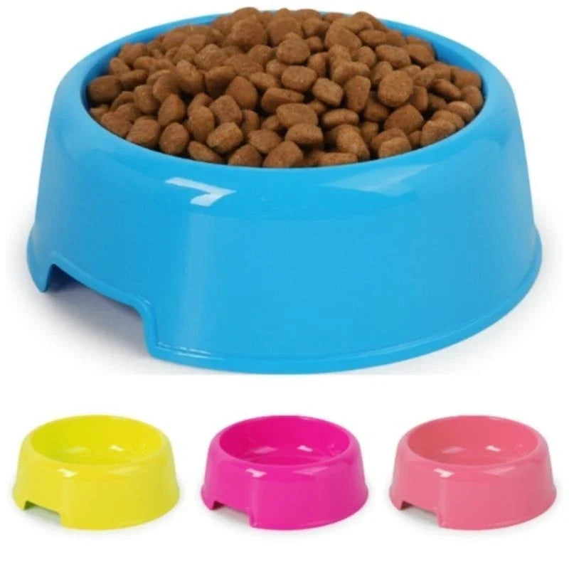 Pet Bowls Dog Cat Plastic Food Feeding Water Dish Bowl Feeder Pet | Majestic Pet Kingdom™