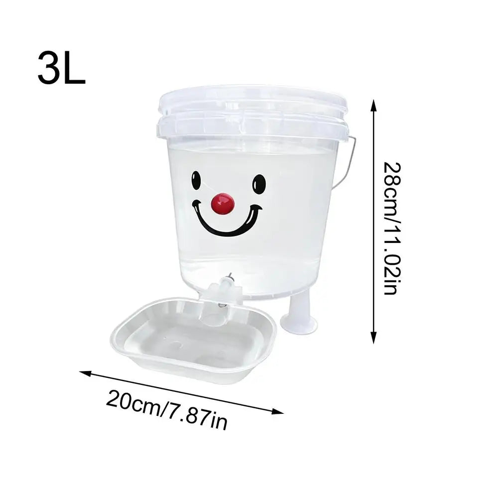3/5L Dog Automatic Water Dispenser Auto Cat Dog Fountain Bowl Cartoon Puppy Fountain Dispenser For Home pet Water Dispenser - Majestic Pet Kingdom