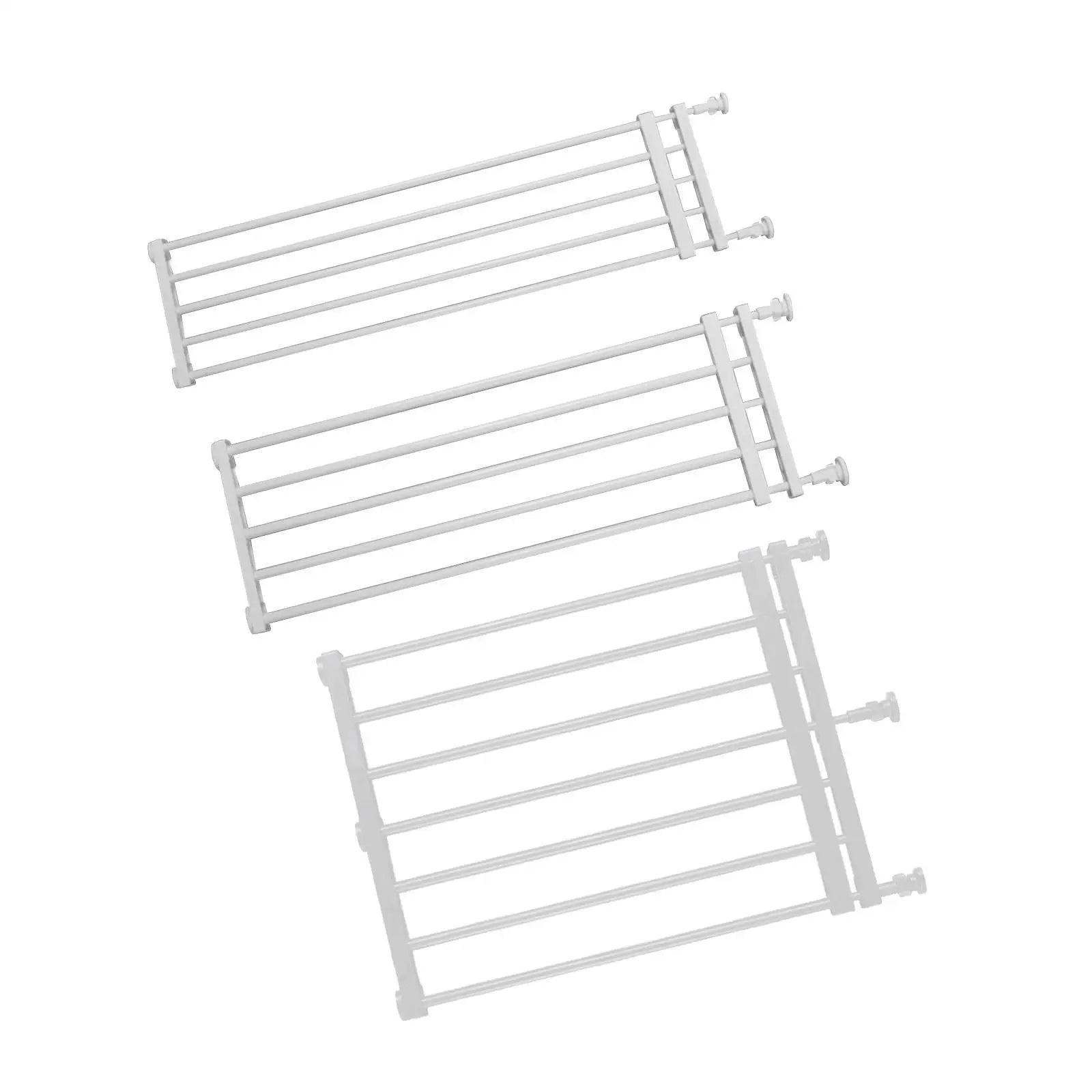 Portable Retractable Pet Dog Gate Protection Adjustable Fence Baby Barrier Stair Gate for Patio Lawn Garden Stairways Doorway - Height 36cm | Purrfect Pet Kingdom