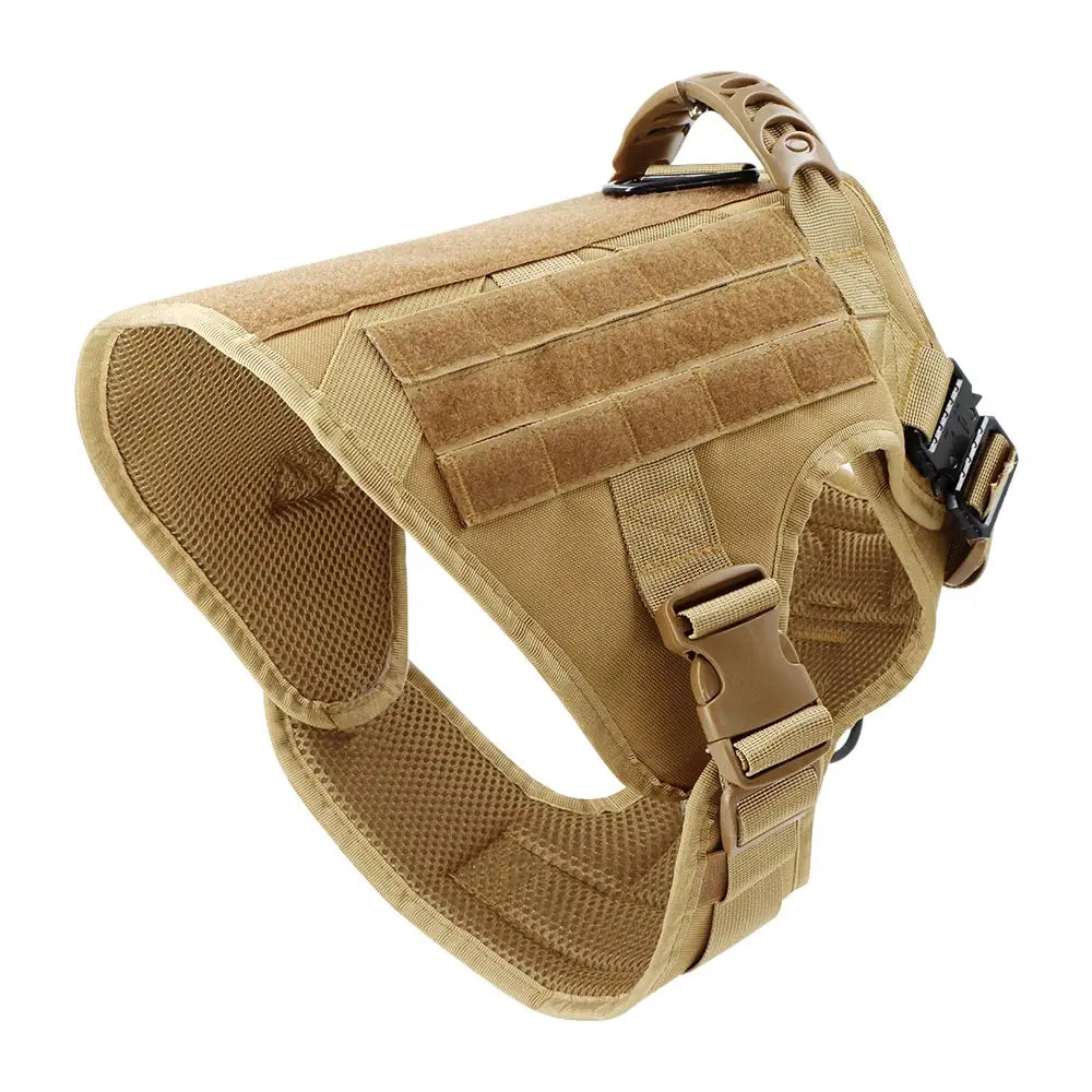 Tactical Vest Pet German Shepherd Golden Retriever Tactical Training Dog Harness and Leash Set For All Breeds Dogs - GN Harness Leash | Purrfect Pet Kingdom