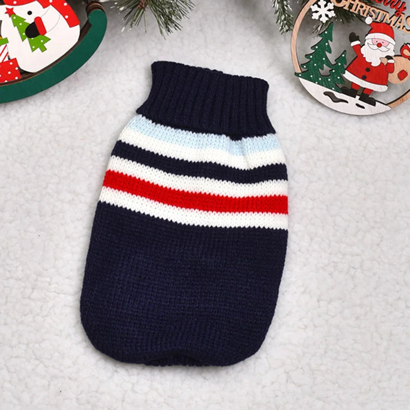 Christmas Cat Sweater Winter Warm Pet Costume for Cats Kedi katten Sphynx Clothing Mascotas Clothes for Dog Animals ropa de gato - Majestic Pet Kingdom
