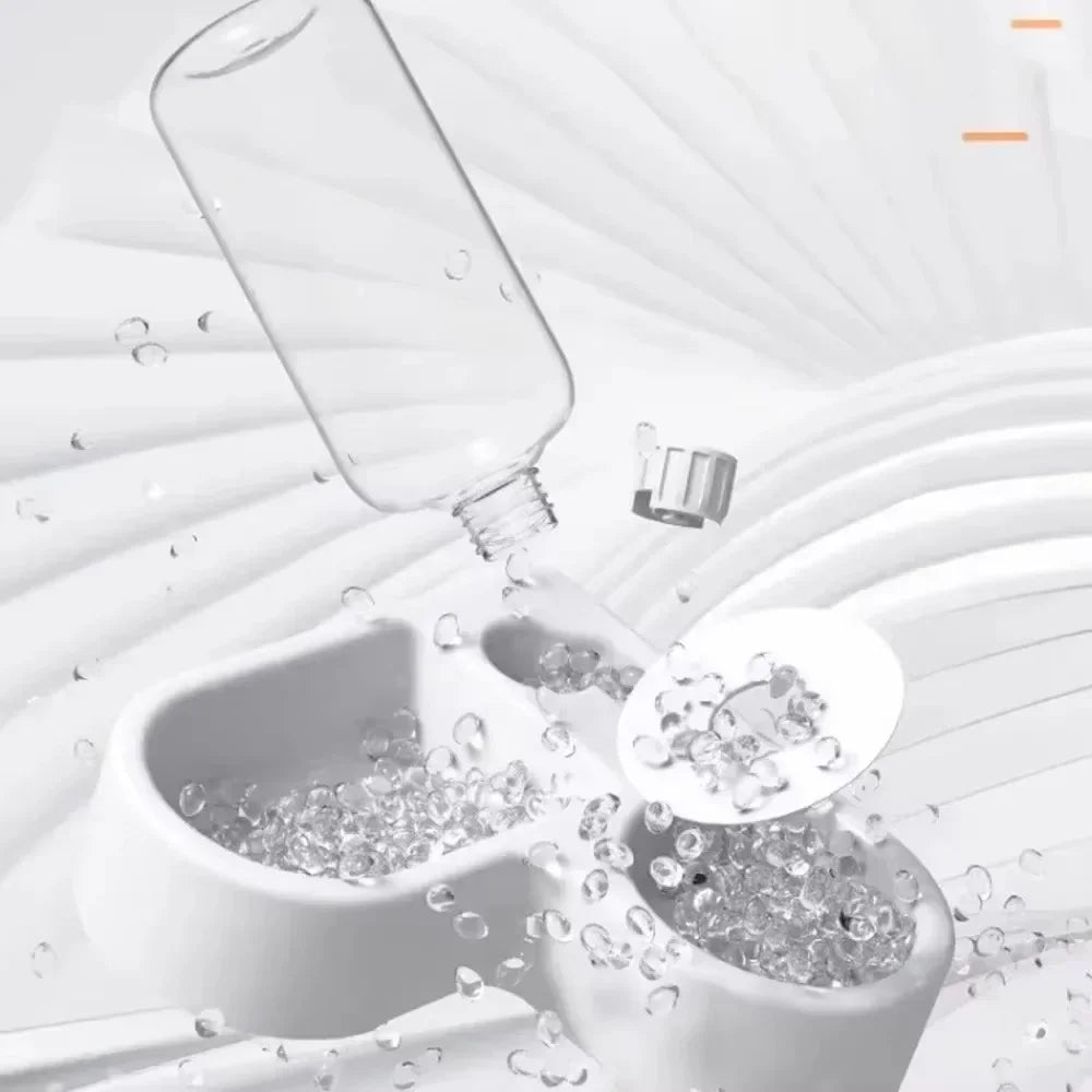 Automatic Water Dispenser For Cats Dogs Pets Feeding Bowl Heart-shaped Automatic Drinking Self Refilling Saving Space Dual-use - Majestic Pet Kingdom