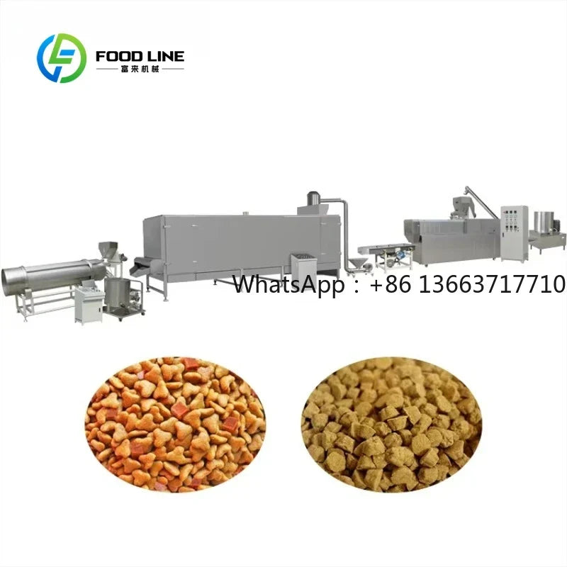 Customized Automatic Full Production Line Dog Food Making