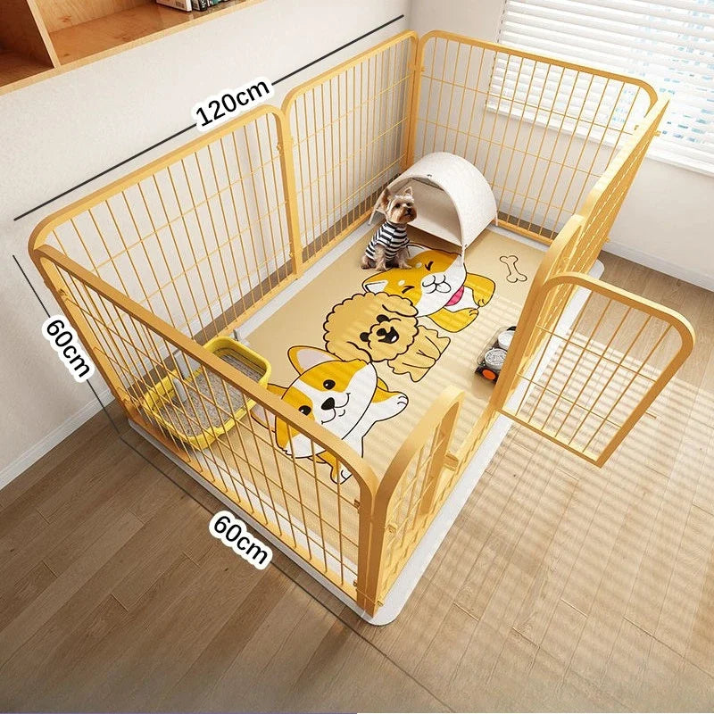 Pet Fence Enclosure DIY Combination Small Medium Cage Playpen - Majestic Pet Kingdom