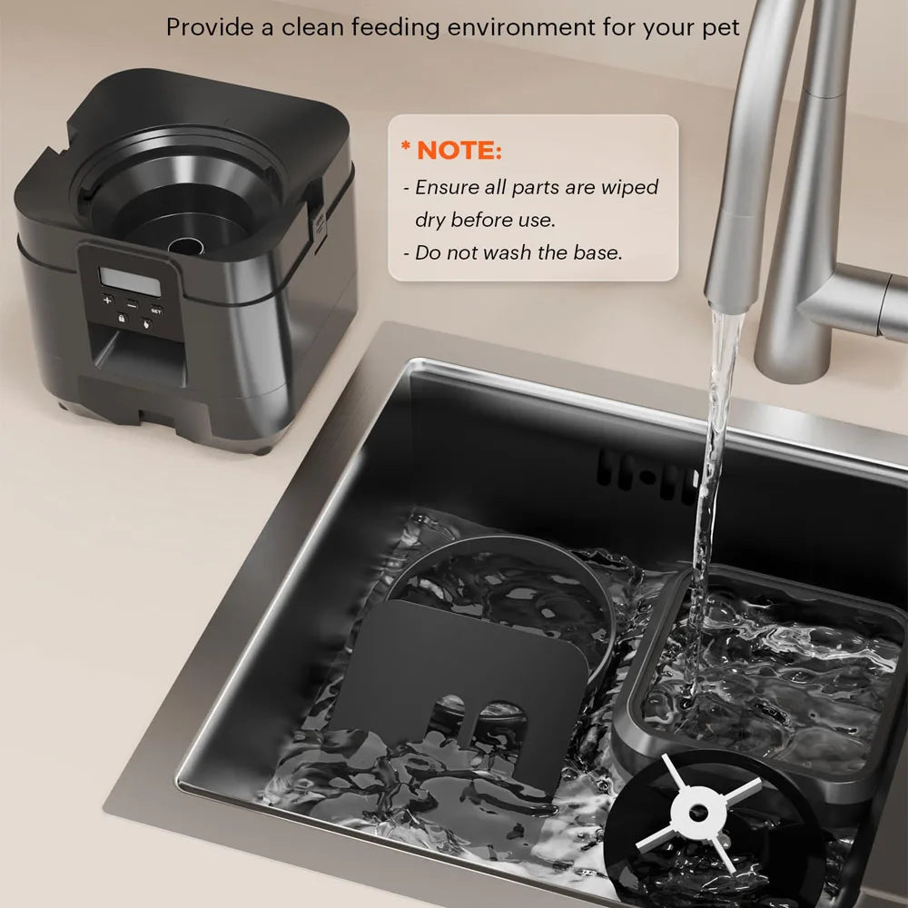 Smart Pet Feeder Automatic Cat Feeder Dog Slow Food Machine With Timed Quantitative Automatic Cat Food Dispenser Cat Dog Bowl - Majestic Pet Kingdom