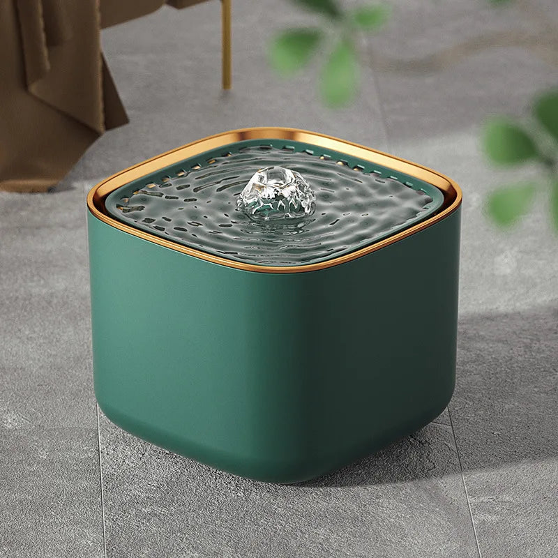 3L Cat Water Fountain Auto Recirculate PP Material Large Capacity USB Electric Mute Cats Water Dispenser for Cat to Drink Water - Majestic Pet Kingdom