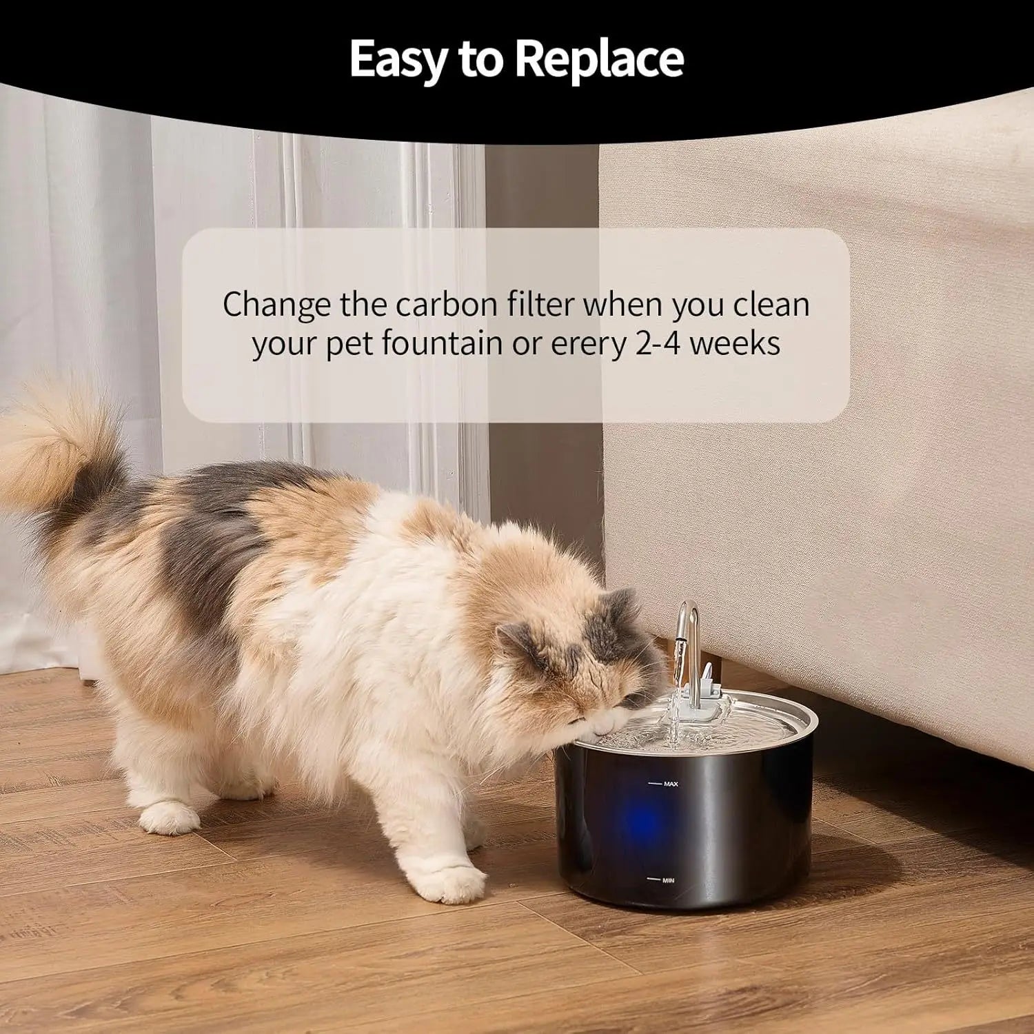 3L Wireless Cat Water Fountain Auto Sensor Drinking Fountain For Cats Dog Drinker Pet Water Dispenser Accessories - Majestic Pet Kingdom