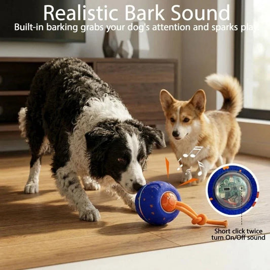 Dog Ball Toy Smart Rechargeable Automatic Rolling Chase Toy
