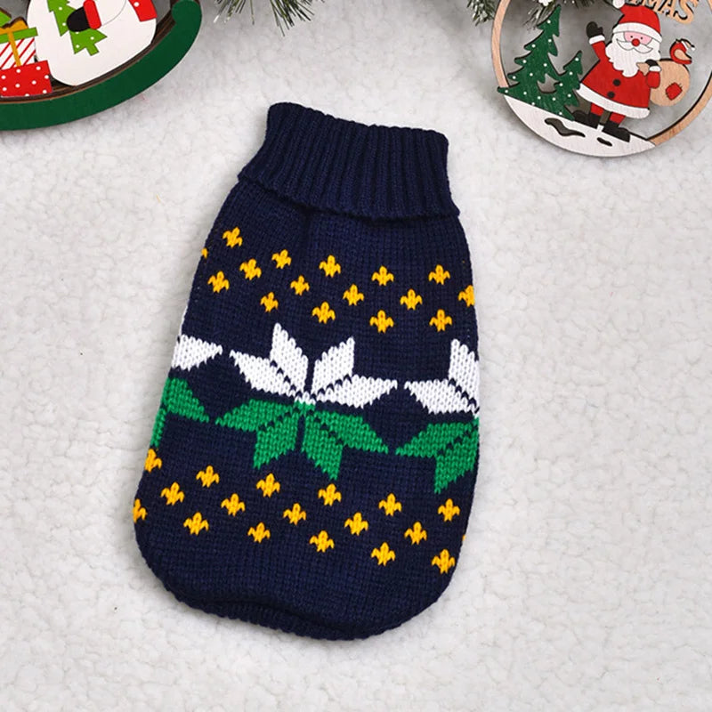 Christmas Cat Sweater Winter Warm Pet Costume for Cats Kedi katten Sphynx Clothing Mascotas Clothes for Dog Animals ropa de gato - Majestic Pet Kingdom