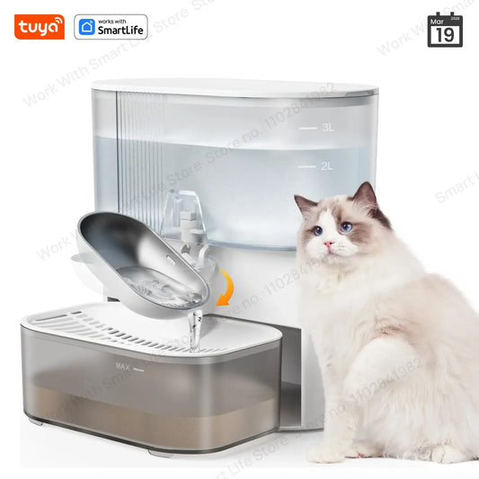 3LSmart Timed Water Dispenser for Cats & Small Dogs, Automatic Pet | Majestic Pet Kingdom™