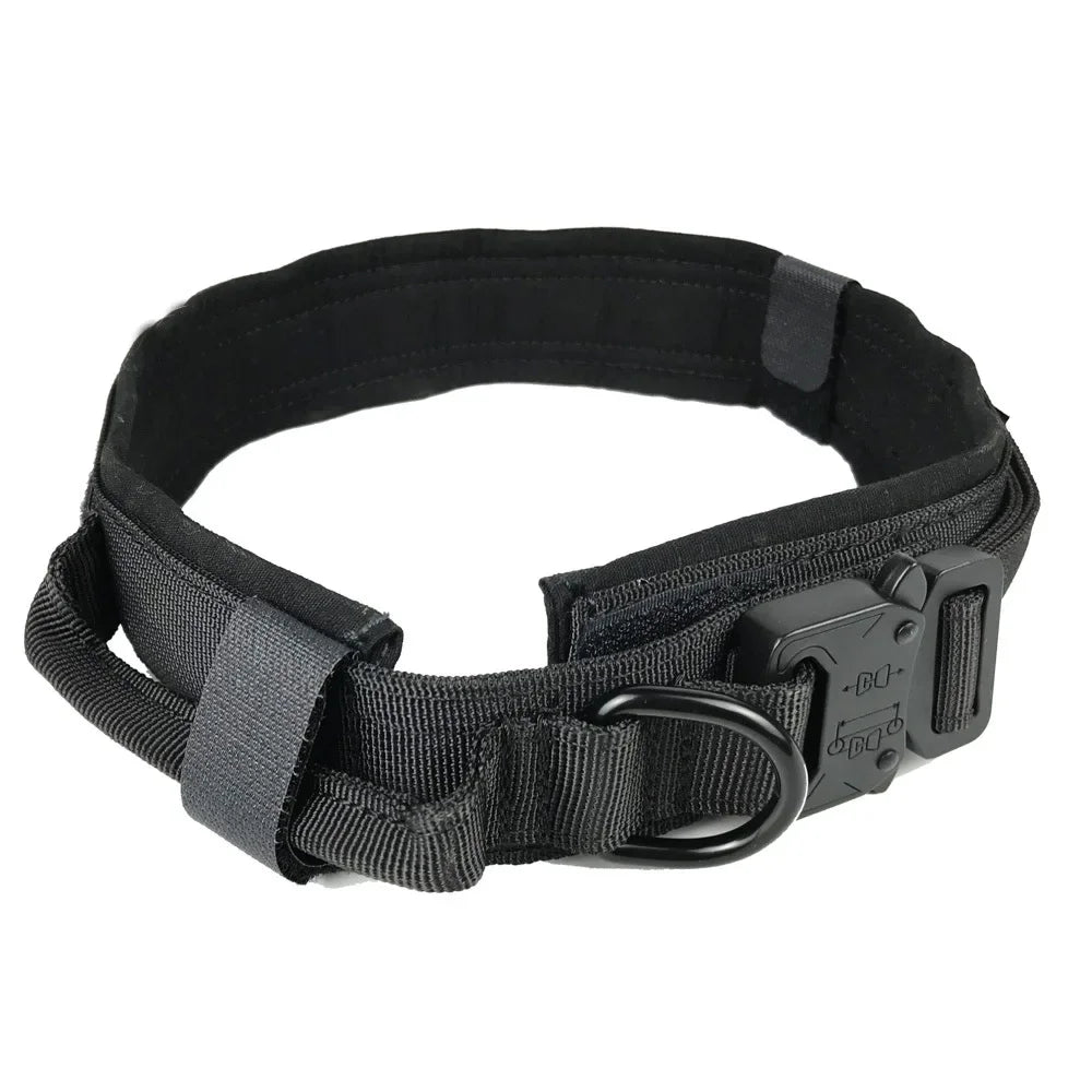actical Dog Collar  Adjustable Military Training Nylon Dog Collar with  Heavy Metal Buckle for Medium and Large Dogs - CP | Purrfect Pet Kingdom