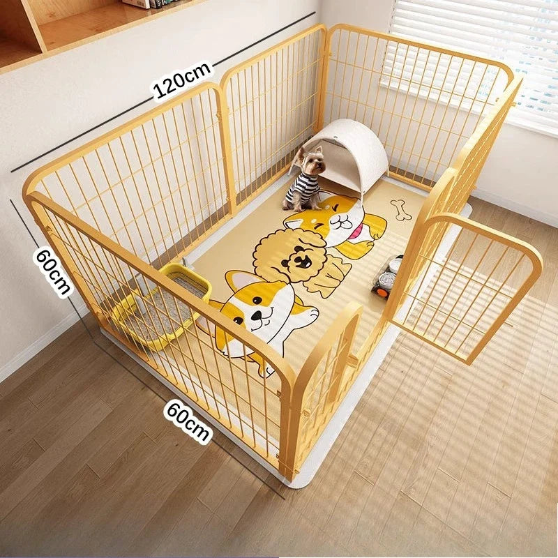 Pet Fence Enclosure DIY Combination Small Medium Cage Playpen - Majestic Pet Kingdom