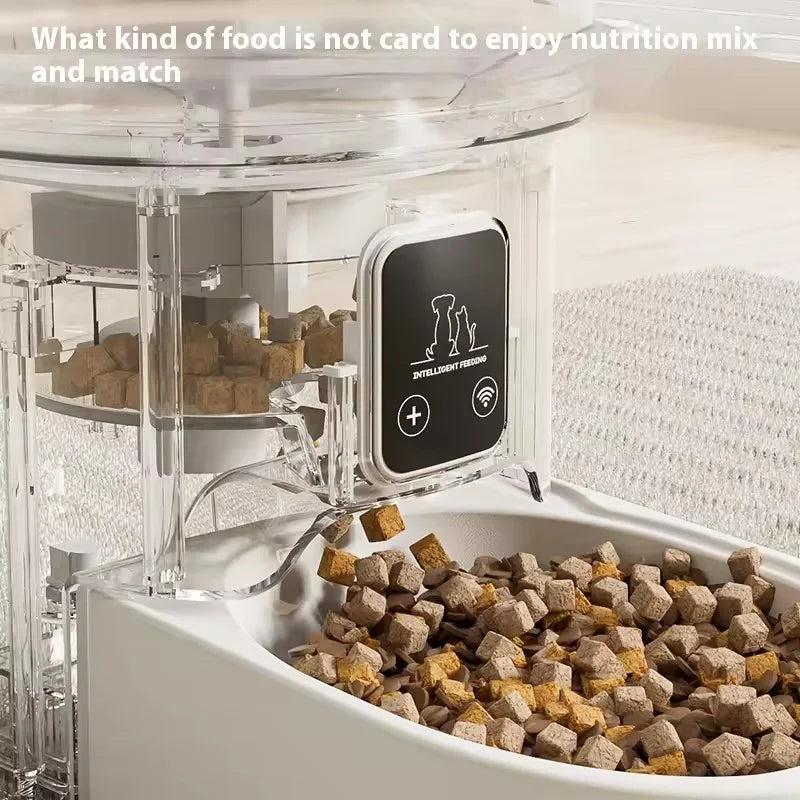 Smart Pet Feeder App Controlled Automatic Cat Dog Food Dispenser - Majestic Pet Kingdom