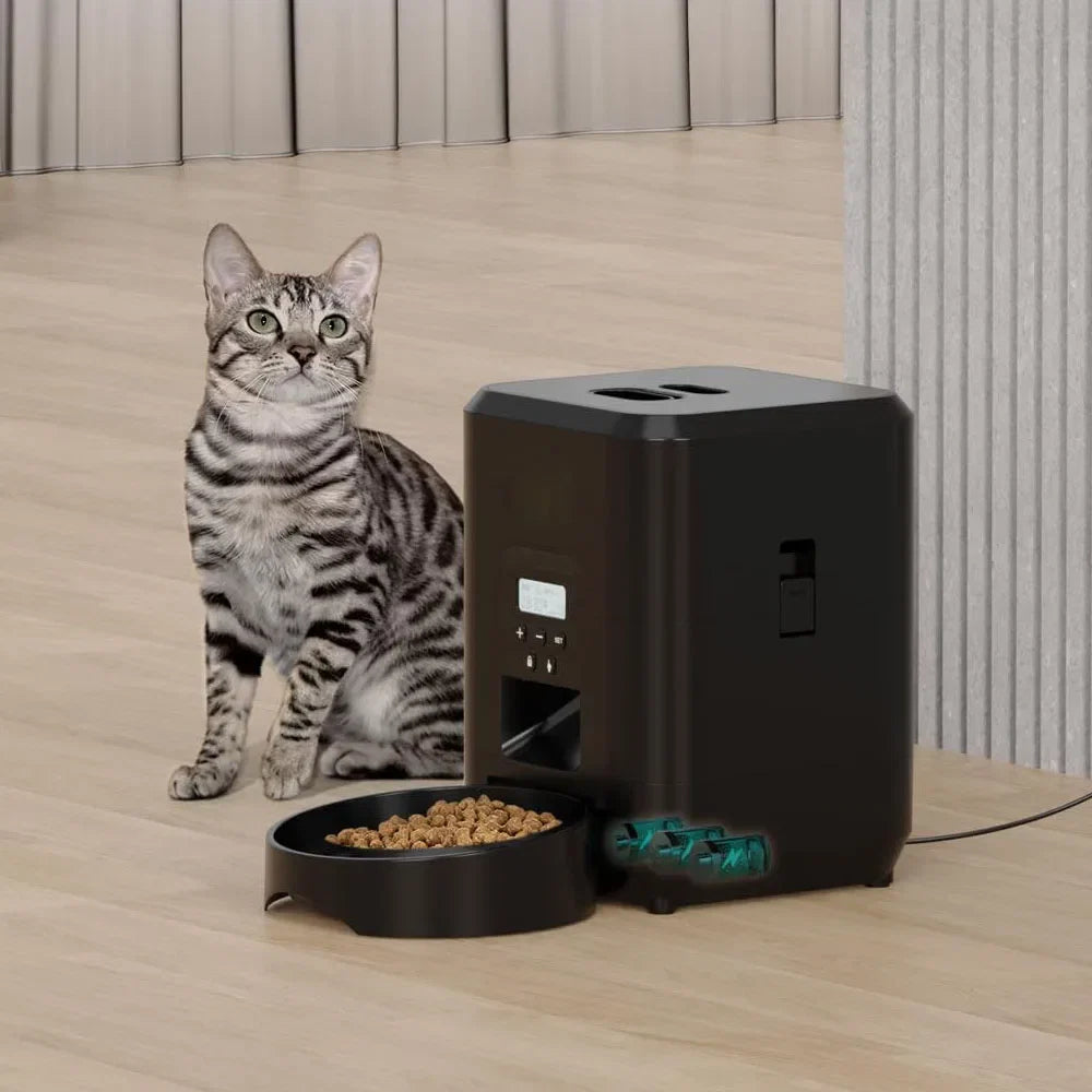 Smart Pet Feeder Automatic Cat Feeder Dog Slow Food Machine With Timed Quantitative Automatic Cat Food Dispenser Cat Dog Bowl - Majestic Pet Kingdom