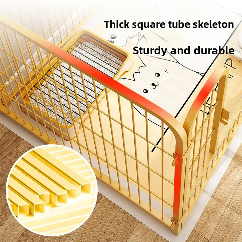 Pet Fence Enclosure DIY Combination Small Medium Cage Playpen - Majestic Pet Kingdom