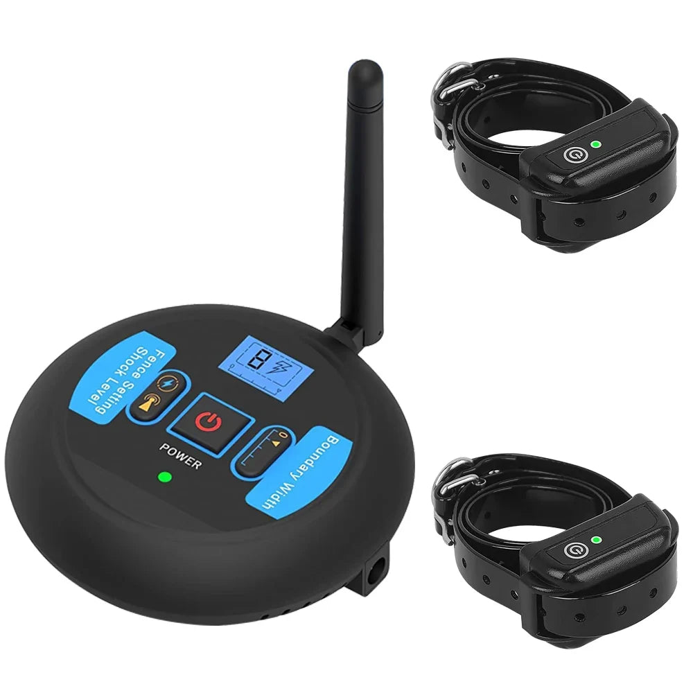 Wireless Dog Fence Electric Collar Rechargeable Containment