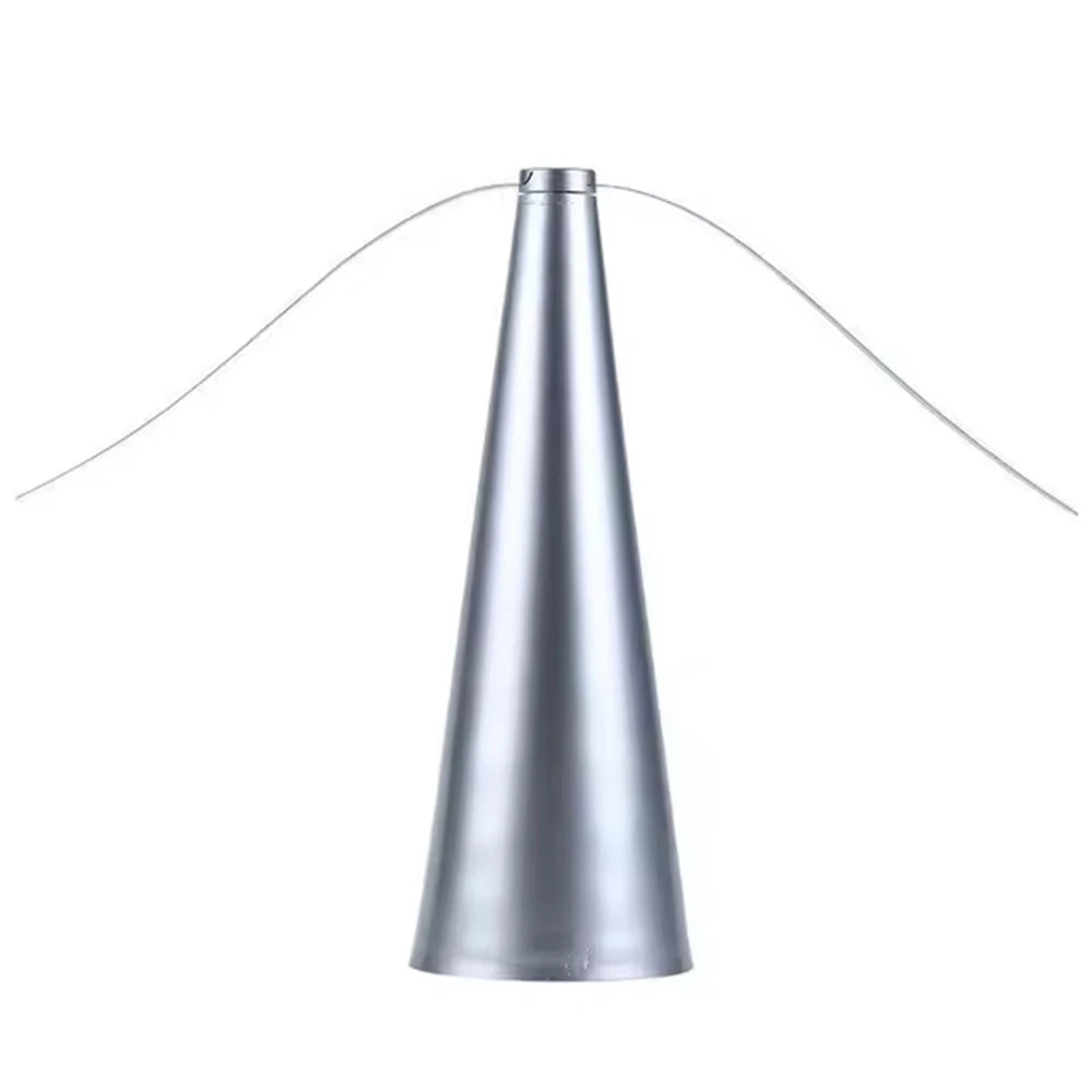1PC Indoor and outdoor household automatic fly trap, battery fly fan, multifunctional fly repellent