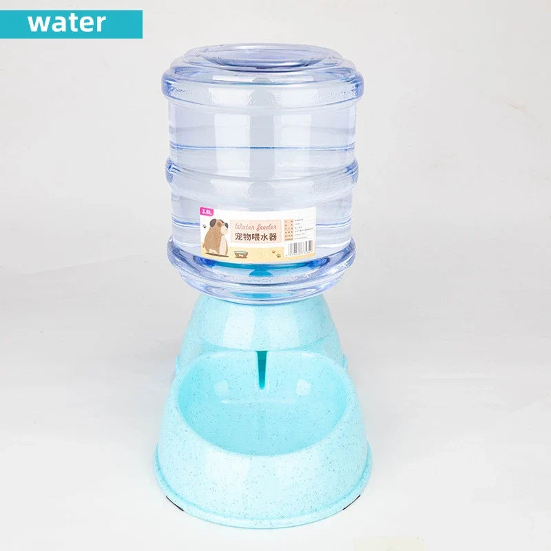 Large Capacity Pet Feeder Bowls Small Dog Food Bowl Automatic Water Dispenser Cat Bowls Pets Feeding Bowls Drink Water Bowl - Majestic Pet Kingdom