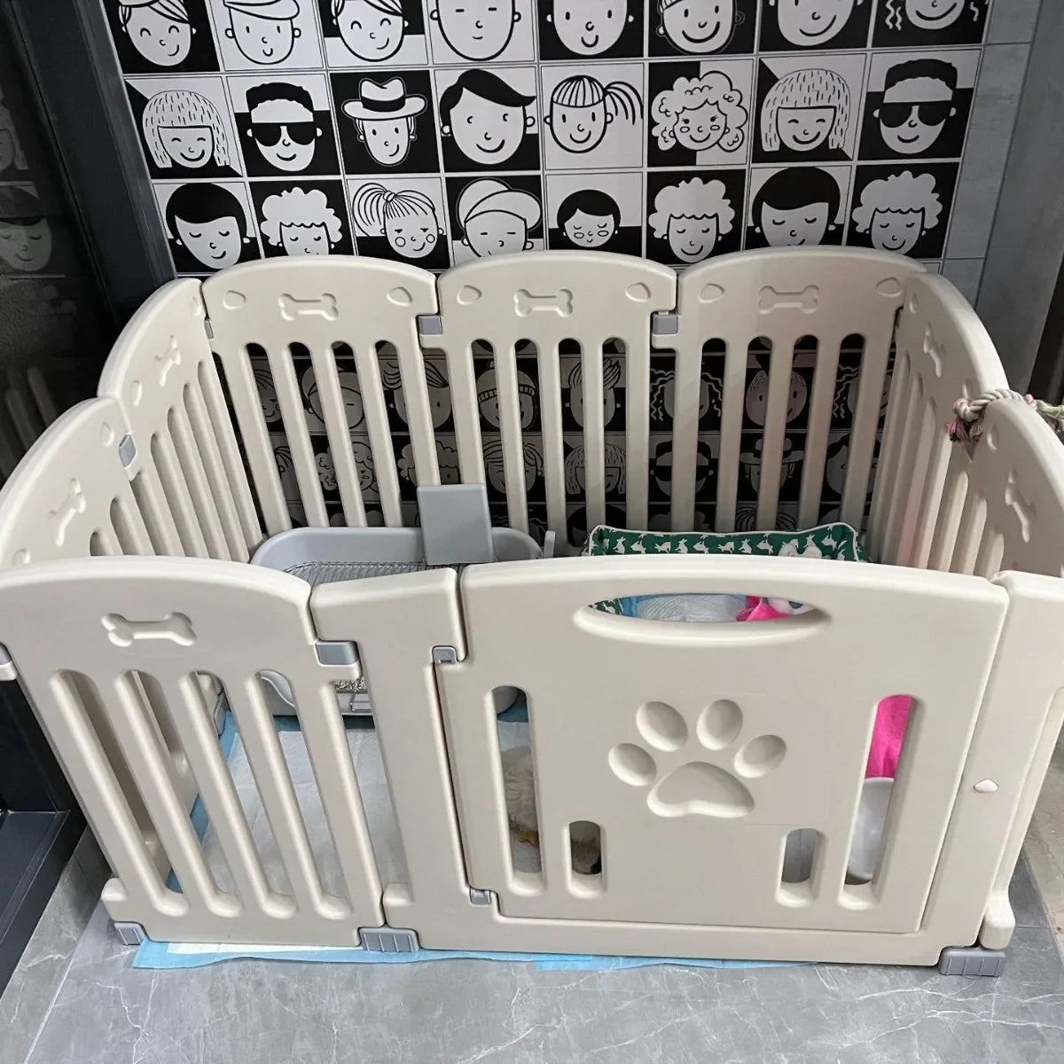 Indoor Dog Cage Small Dog Fence Indoor Enclosure Pet Fence Kennel Pet | Majestic Pet Kingdom™