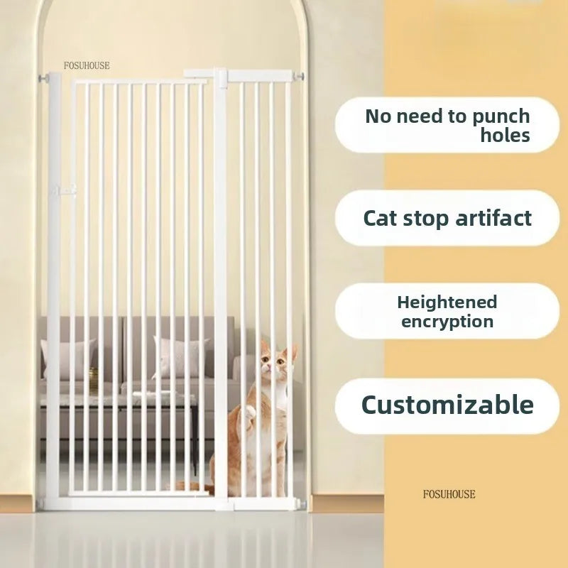 Free Punch Pet Fence Dog Fences Isolation Door Anti-Cat Door Fence | Majestic Pet Kingdom™