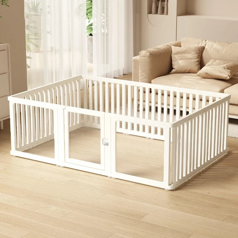 Indoor Playpen Dog Fence Cage with Gate Big Portable Dog Fences | Majestic Pet Kingdom™