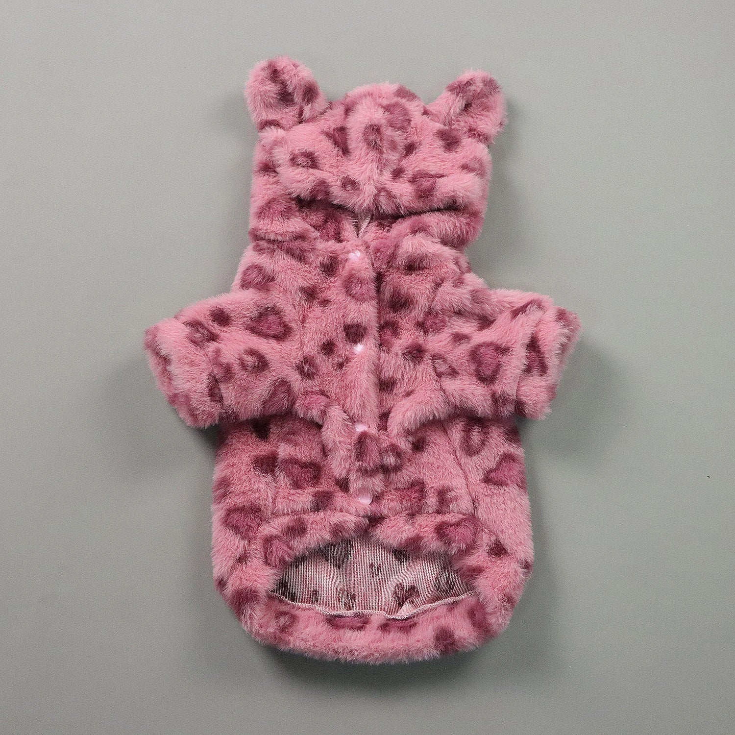 Pet Warm Clothes for Dog Cat Puppy Jacket with Lovely Ear Hat Fuzzy Coat Sweatshirt Dog Costume Outfits for Small Medium Dog fo - Majestic Pet Kingdom